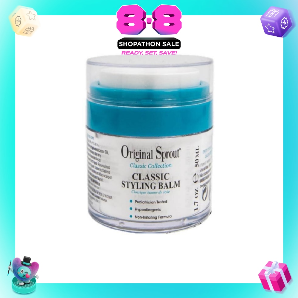 Classic Styling Balm (Long Lasting Hold And Is Ideal For Styling Curls) 1.7oz