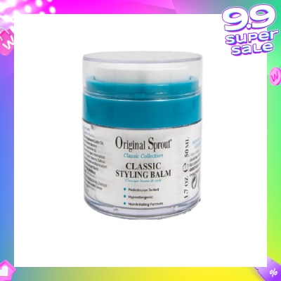 ORIGINAL SPROUT Classic Styling Balm (Long Lasting Hold And Is Ideal For Styling Curls) 1.7oz