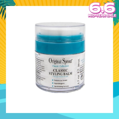 ORIGINAL SPROUT Classic Styling Balm (Long Lasting Hold And Is Ideal For Styling Curls) 1.7oz