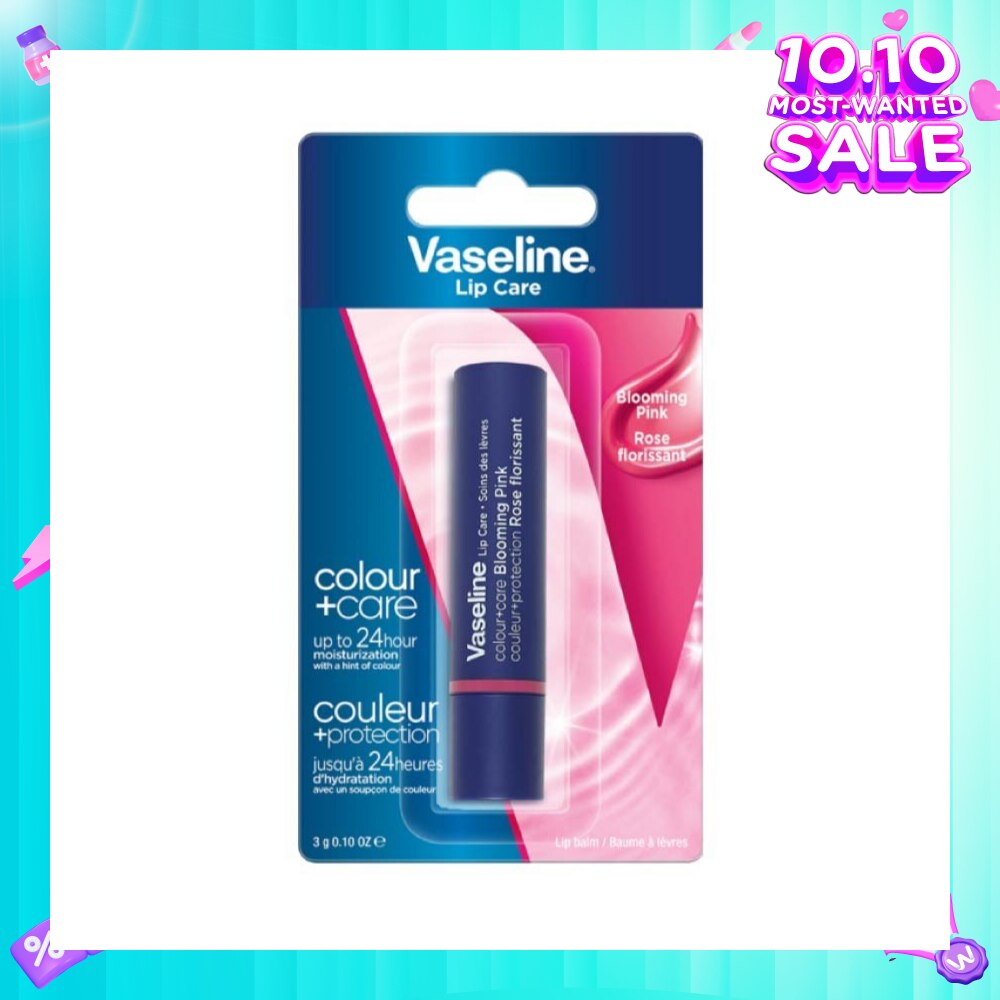 Lip Care Colour And Care Blooming Pink (24 Hrs Of Moisturization And A Hint Of Natural Colour With Manuka Honey) 3g