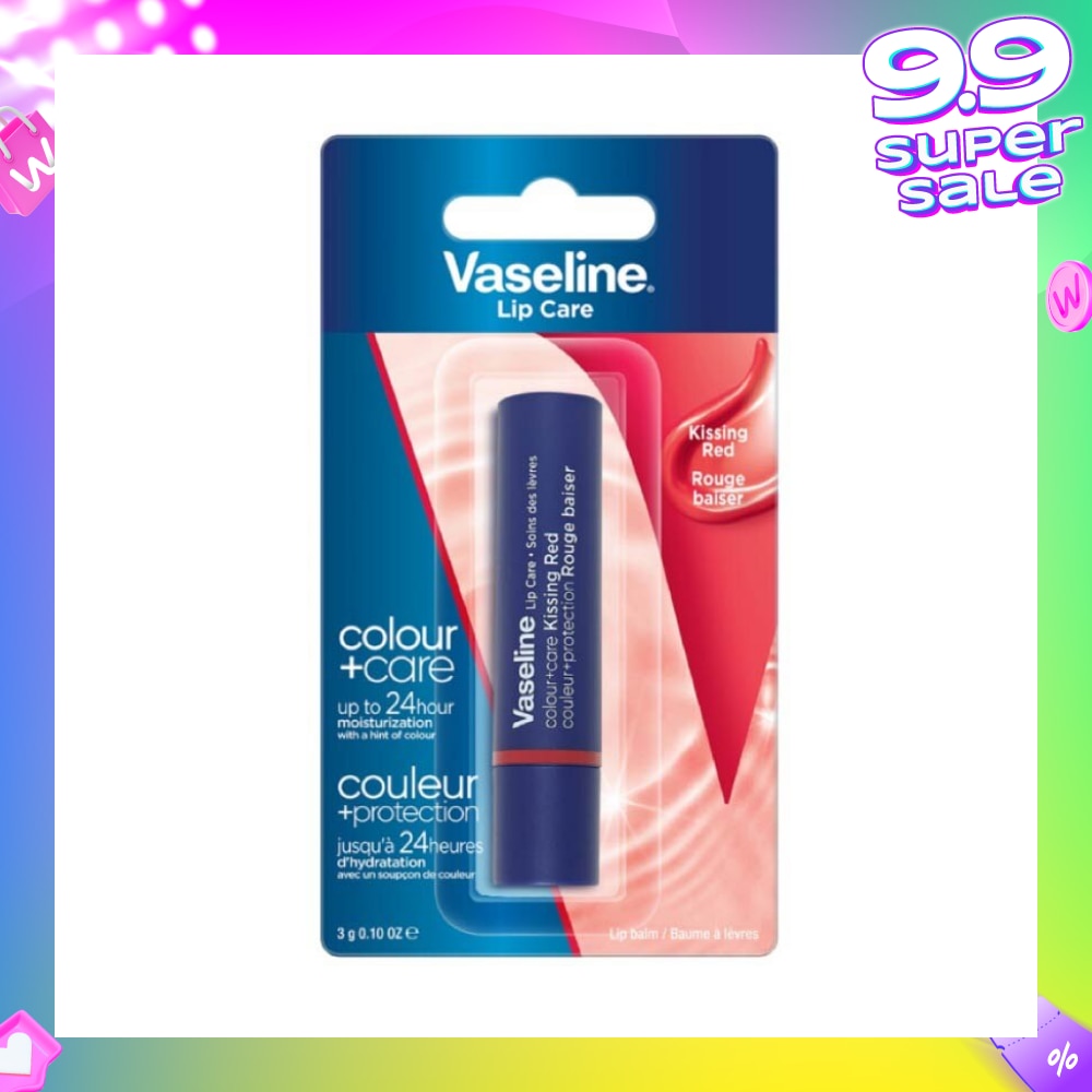 Lip Care Colour And Care Kissing Red (24Hrs Of Moisturization And A Hint Of Natural Colour With Manuka Honey) 3g