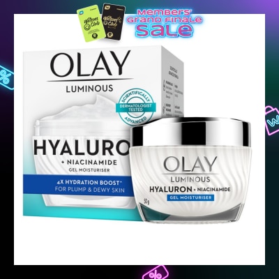 OLAY Lum Hyaluronic Moisturizer 50g (Expiry: Feb`2026)