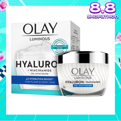 OLAY Lum Hyaluronic Moisturizer 50g (Expiry: Feb`2026)