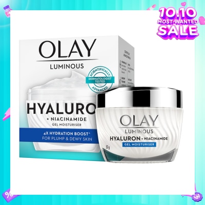 OLAY Lum Hyaluronic Moisturizer 50g (Expiry: Feb`2026)