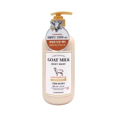 SHOWERMATE Goat Milk Body Wash (Moisturizing, Soothing Capacity And Nourishing Manuka Honey That Helps Keep Skin Healthy) 800ml