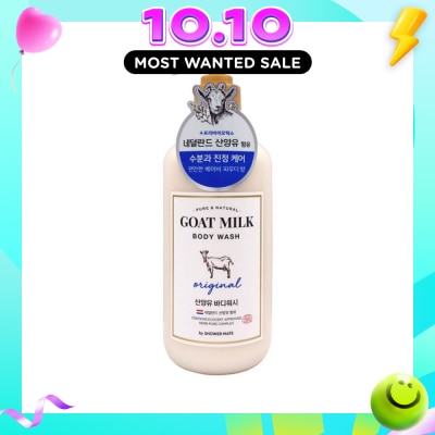 SHOWERMATE Goat Milk Body Wash (Original), Contains Prebiotics And Leaves Skin Healthy And Vibrant 800ml image