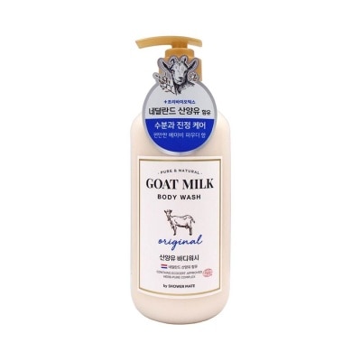 SHOWERMATE Goat Milk Body Wash (Original), Contains Prebiotics And Leaves Skin Healthy And Vibrant 800ml