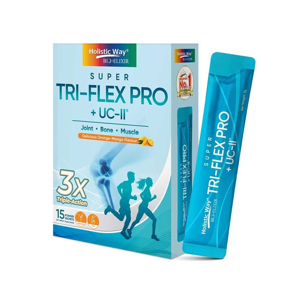 Super Tri Flex Pro + UC II Orange Mango Flavor 3g x 15s image