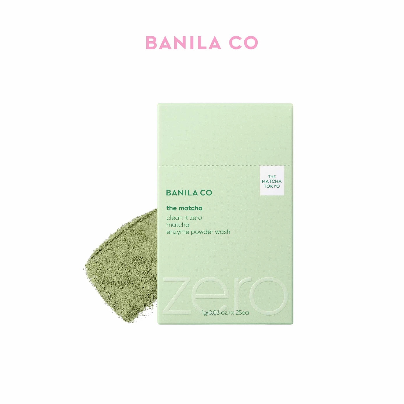 Clean it Zero Matcha Enzyme Powder Wash Sachet 1g x 25s