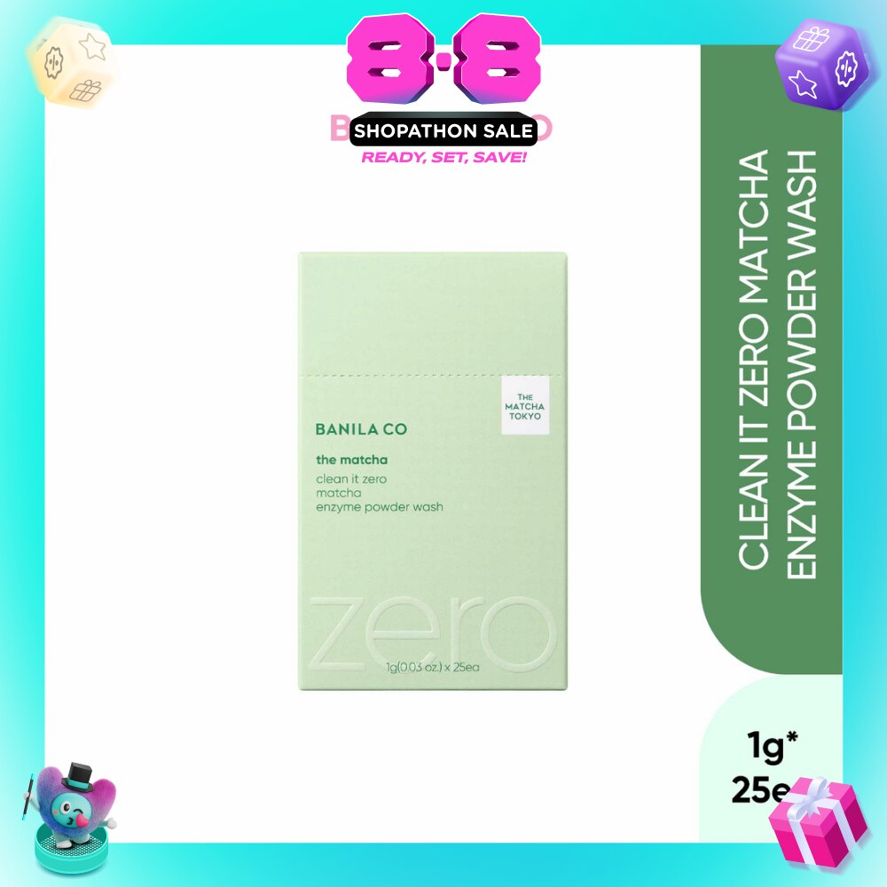 Clean it Zero Matcha Enzyme Powder Wash Sachet 1g x 25s