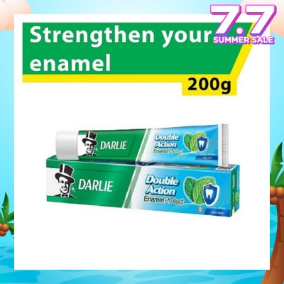 DARLIE Double Action Enamel Protect Toothpaste Mild Mint (Strengthen Your Enamel) 200g