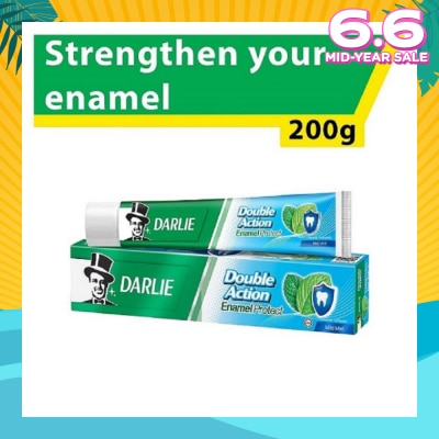 DARLIE Double Action Enamel Protect Toothpaste Mild Mint (Strengthen Your Enamel) 200g