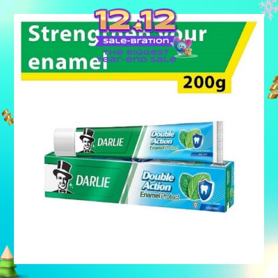 DARLIE Double Action Enamel Protect Toothpaste Mild Mint (Strengthen Your Enamel) 200g