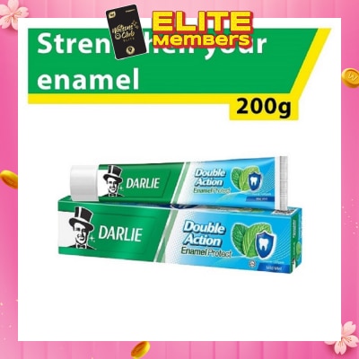 DARLIE Double Action Enamel Protect Toothpaste Mild Mint (Strengthen Your Enamel) 200g