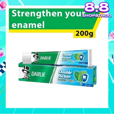 DARLIE Double Action Enamel Protect Toothpaste Mild Mint (Strengthen Your Enamel) 200g