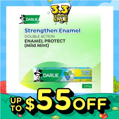 DARLIE Double Action Enamel Protect Freshness Toothpaste Mild Mint  200g
