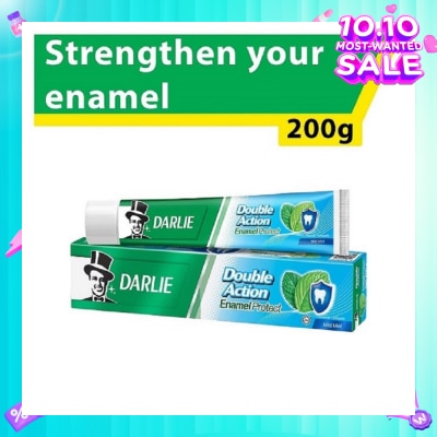 DARLIE Double Action Enamel Protect Toothpaste Mild Mint (Strengthen Your Enamel) 200g