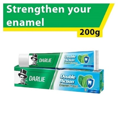 DARLIE Double Action Enamel Protect Toothpaste Mild Mint (Strengthen Your Enamel) 200g