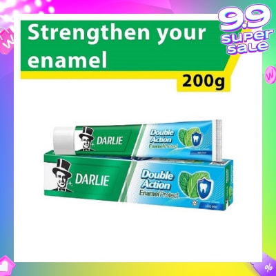DARLIE Double Action Enamel Protect Toothpaste Mild Mint (Strengthen Your Enamel) 200g