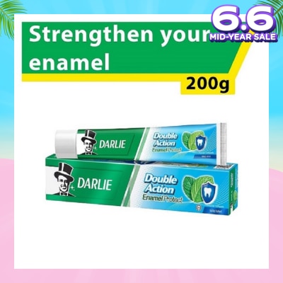 DARLIE Double Action Enamel Protect Toothpaste Mild Mint (Strengthen Your Enamel) 200g