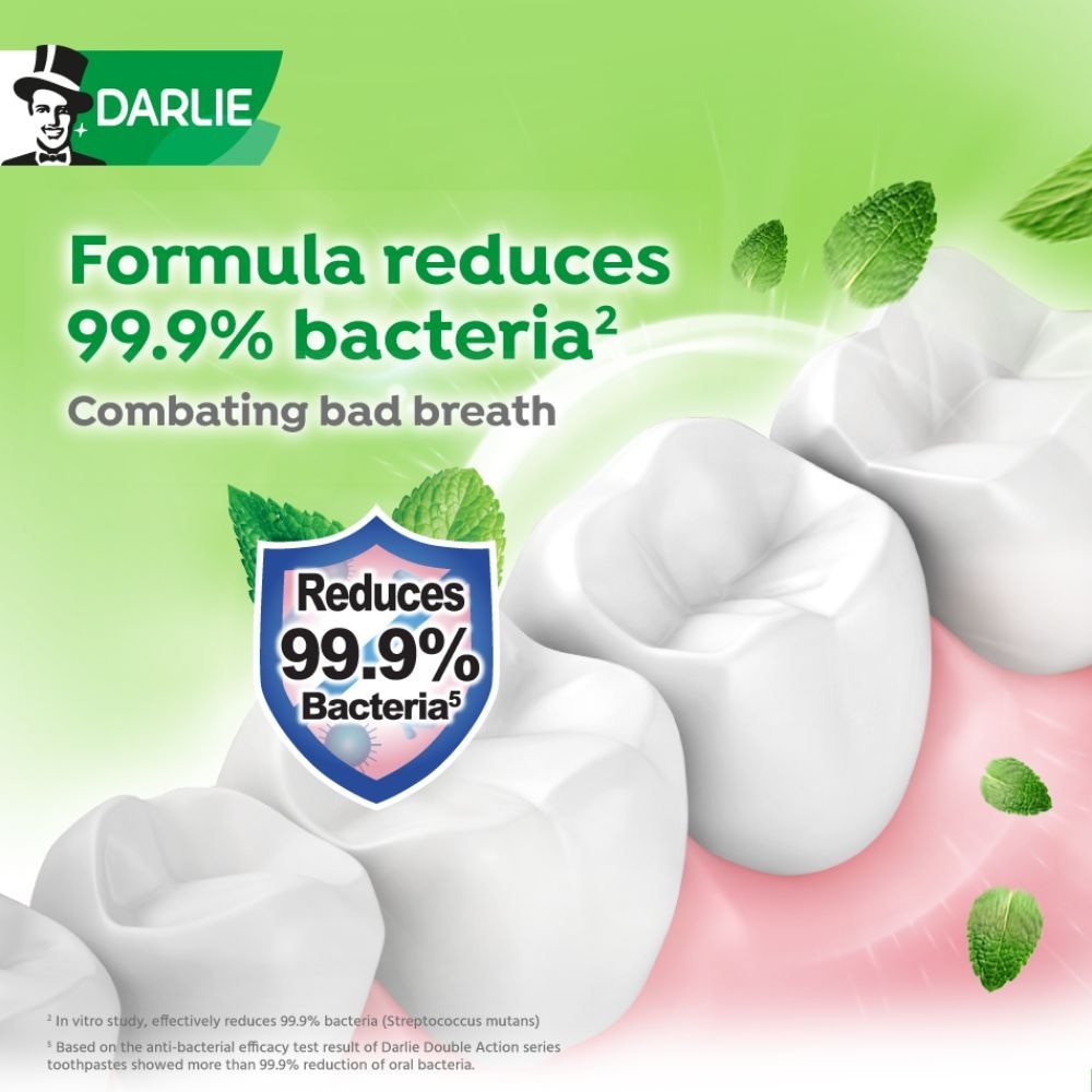 Double Action Enamel Protect Strong Mint Freshness Toothpaste 200g