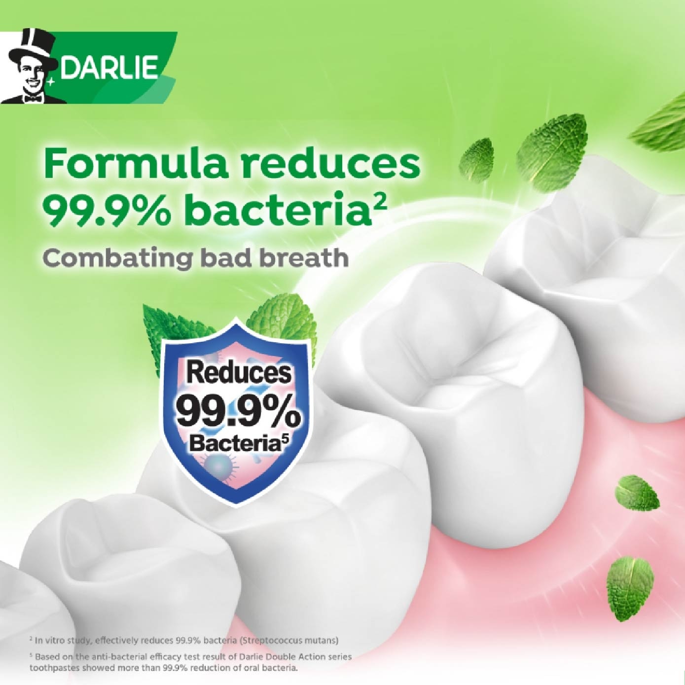 Double Action Enamel Protect Toothpaste Original Strong Mint (Strengthen Your Enamel) 200g