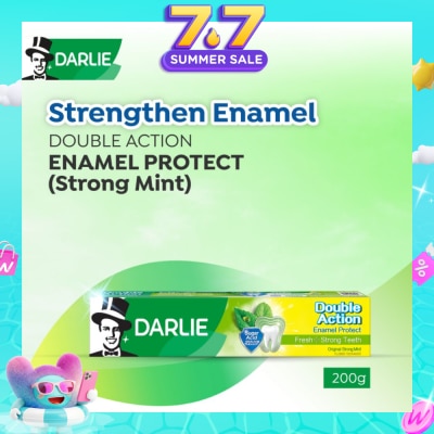 DARLIE - Double Action Enamel Protect Strong Mint Freshness Toothpaste 200g