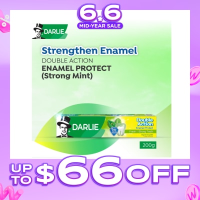 DARLIE - Double Action Enamel Protect Strong Mint Freshness Toothpaste 200g