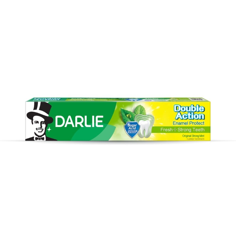 Double Action Enamel Protect Strong Mint Freshness Toothpaste 200g