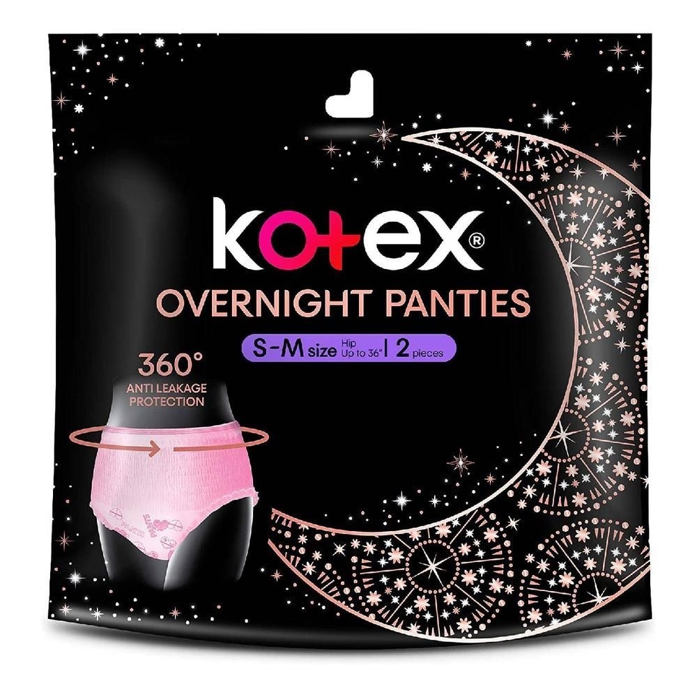 Overnight Panties Sleepwell 360° Anti Leakage Protection Size S-M 2s