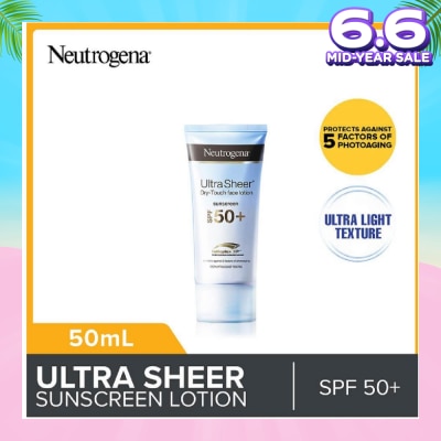 NEUTROGENA Ultra Sheer Face Lotion SPF50 For Sun Protection 50ml