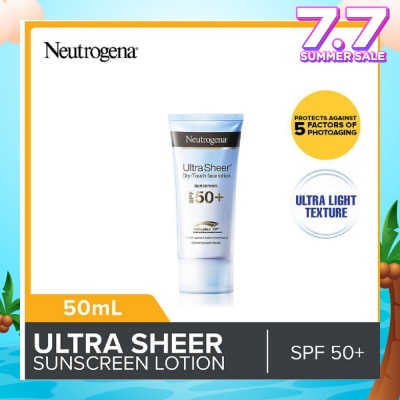 NEUTROGENA Ultra Sheer Face Lotion SPF50 For Sun Protection 50ml