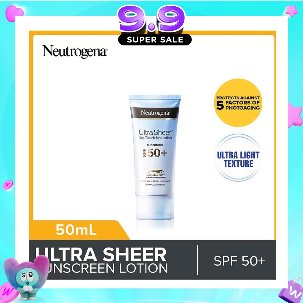 Ultra Sheer Face Lotion SPF50 For Sun Protection 50ml image