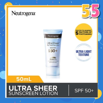 NEUTROGENA Ultra Sheer Face Lotion SPF50 For Sun Protection 50ml