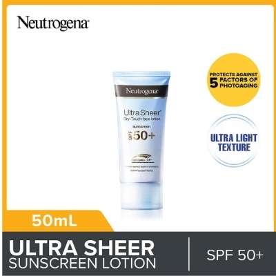 NEUTROGENA Ultra Sheer Face Lotion SPF50 For Sun Protection 50ml