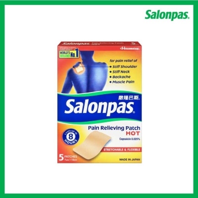 SALONPAS® Pain Relieving Patch HOT 5s