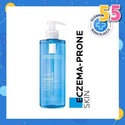 LA ROCHE-POSAY Lipikar Gel Lavant (Gentle Body Wash with Niacinamide & Shea Butter for Dry Skin) 400ml