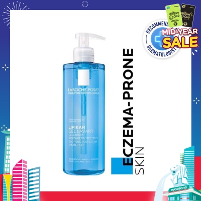 LA ROCHE-POSAY Lipikar Gel Lavant (Gentle Body Wash with Niacinamide & Shea Butter for Dry Skin) 400ml