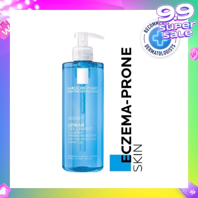 LA ROCHE-POSAY Lipikar Gel Lavant (Gentle Body Wash with Niacinamide & Shea Butter for Dry Skin) 400ml