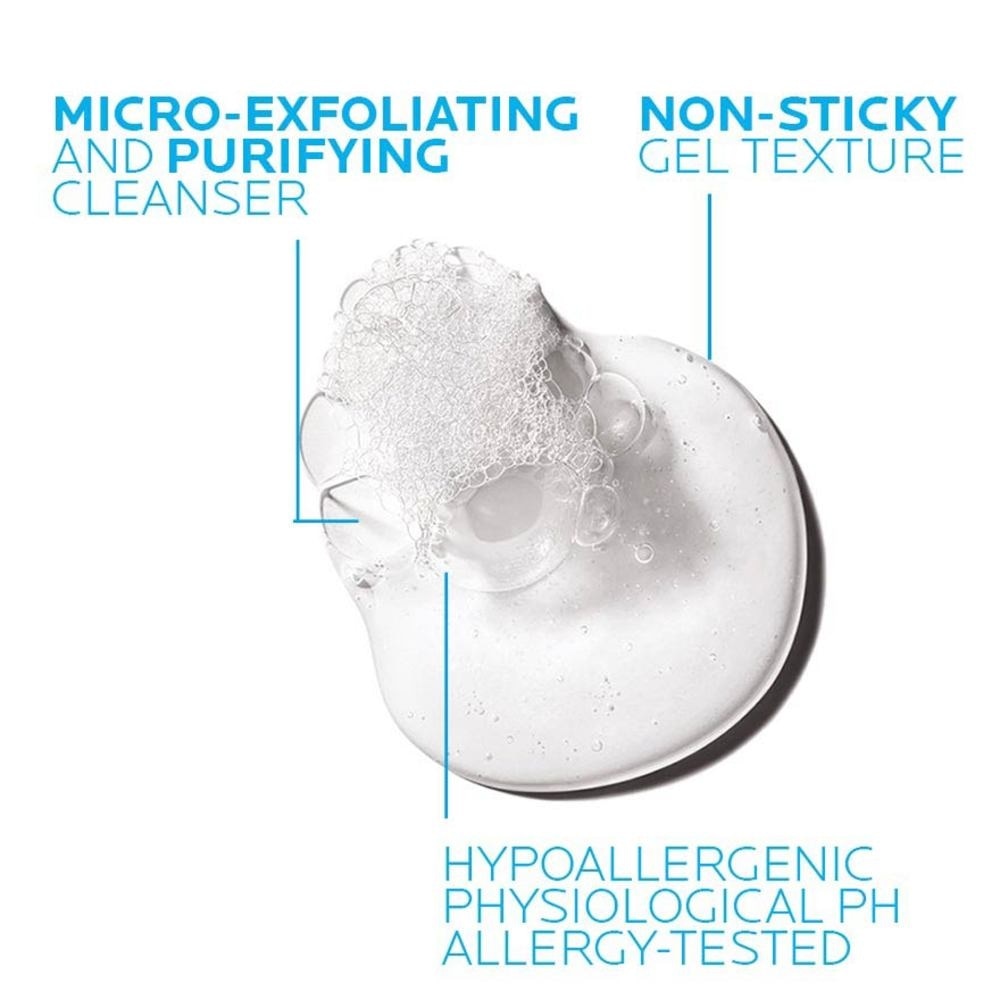 Effaclar Micropeeling Gel Cleanser (with Salicylic Acid for Face & Body Acne-Prone Skin) 400ml