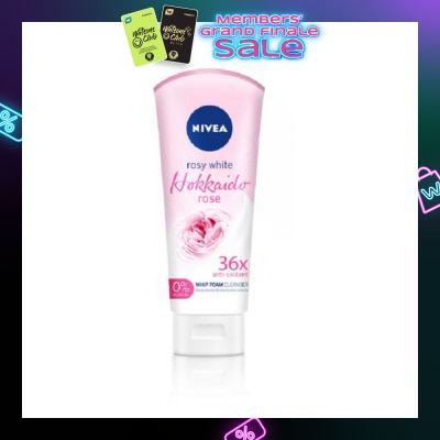NIVEA Rosy White Hokkaido Rose Whip Foam 100ml