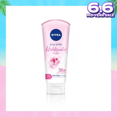 NIVEA Rosy White Hokkaido Rose Whip Foam 100ml