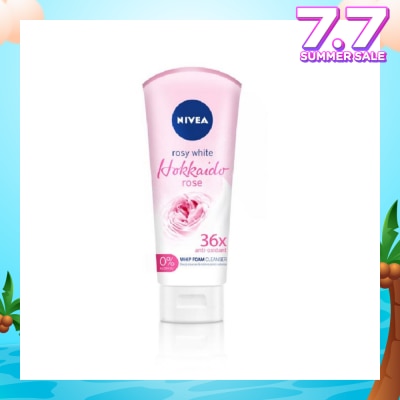 NIVEA Rosy White Hokkaido Rose Whip Foam 100ml