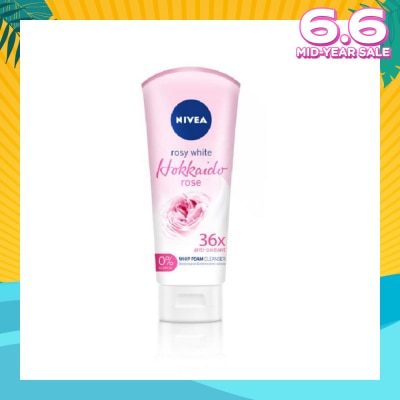 NIVEA Rosy White Hokkaido Rose Whip Foam 100ml