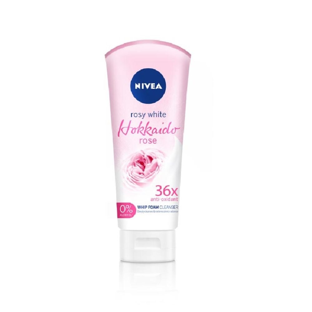 Rosy White Hokkaido Rose Whip Foam 100ml