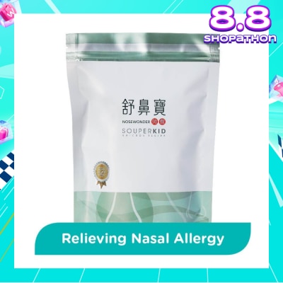 FOOD ART Souperkid Nosewonder No-Cook Sachet (To Relief Nasal Allergy) 6s
