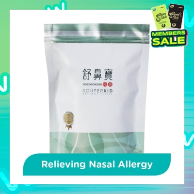 FOOD ART Souperkid Nosewonder No-Cook Sachet (To Relief Nasal Allergy) 6s