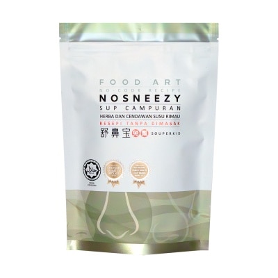 FOOD ART Souperkid NoSneezy No-Cook Soup Sachet (Relief Nasal Allergy) 6s&nbsp;(Expiry: Oct`2026)