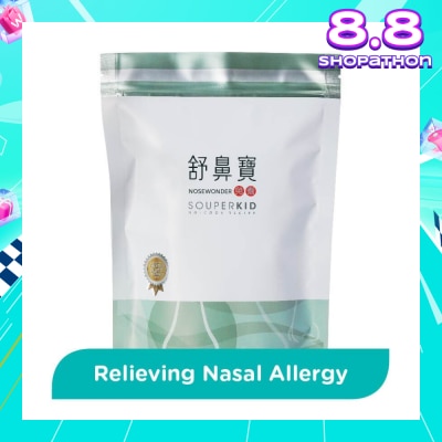 FOOD ART Souperkid Nosewonder No-Cook Sachet (To Relief Nasal Allergy) 6s