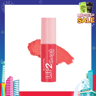 SILKYGIRL Lip 2 Cheek Flush 02 Tender Rose 1s